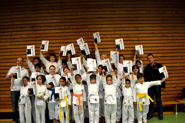 Gürtelprüfungen der Karate-Abteilung 2012