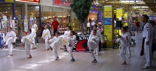 TURAs Taekwondo-Kids im Walle-Center