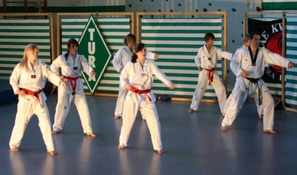 Taekwondo-Showgruppe