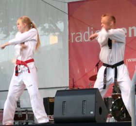 Tura-Taekwondoka begeistern bei Special Olympics