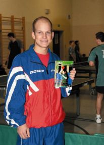 Tobias Genz von Tura Bremen heißt der neue Tischtennis-Bezirksschiedsrichter. Foto: Ekkehard Lentz