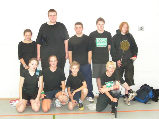 Badminton-Jugendmannschaft der SG Tura/Findorff