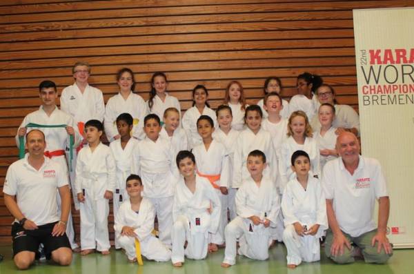 Karate-Gürtelprüfungen bei Tura