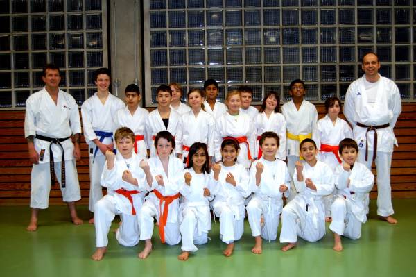 Karatesportler von Tura